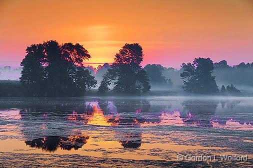 Misty Sunrise_24510.jpg - Photographed along the Rideau Canal Waterway near Smiths Falls, Ontario, Canada.